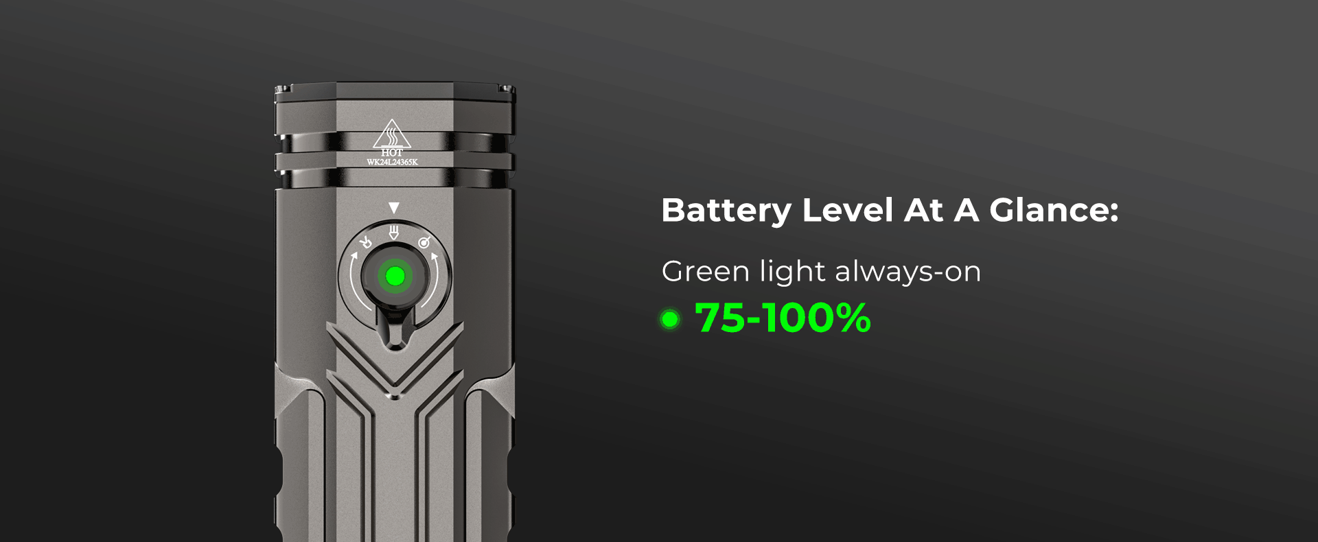 WURKKOS HD02 懐中電灯 クラウドファンディング先行発売品 Wurkkos HD02 – 3200 Lm Quad-Beam Flashlight | Magnetic