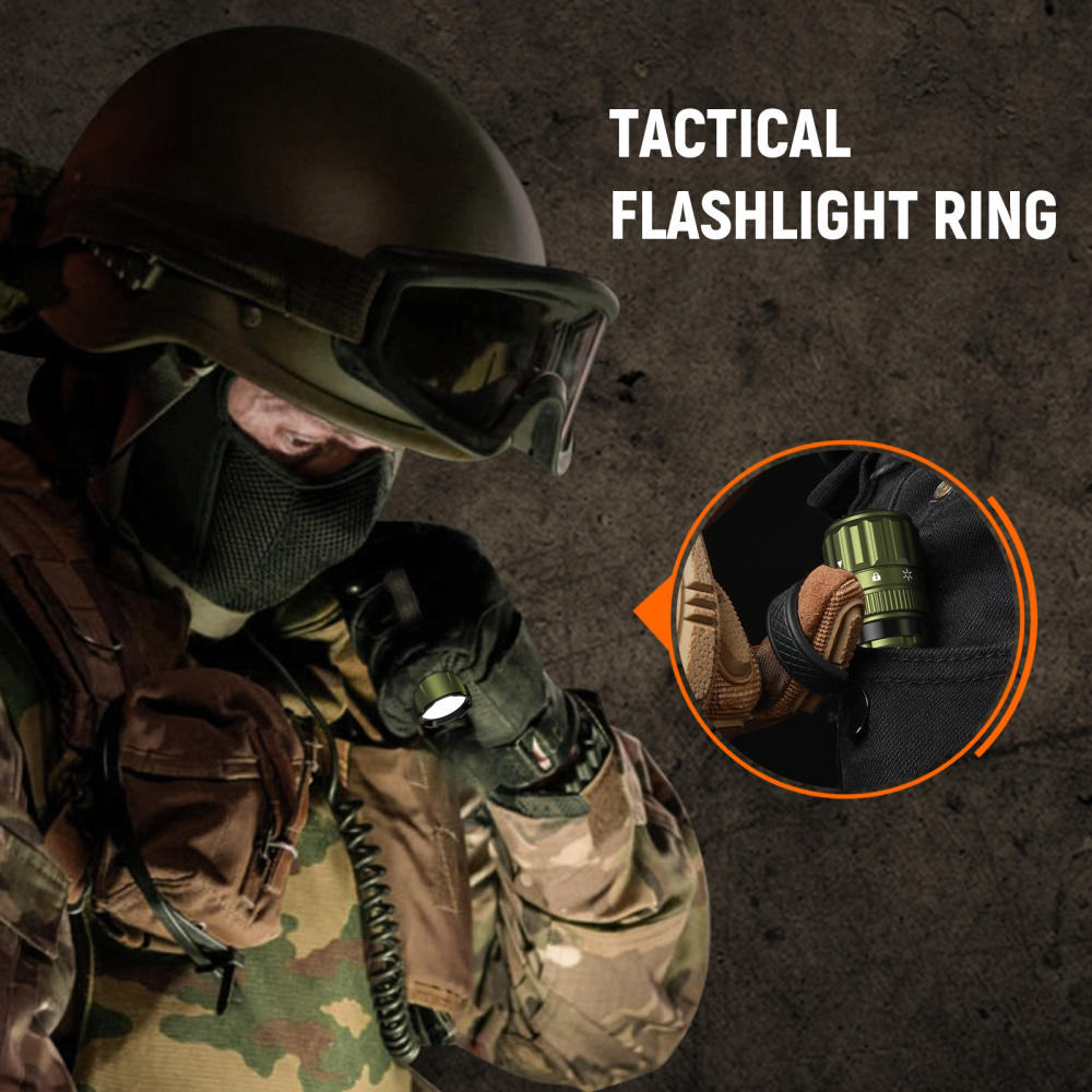 【EU warehouse】Wurkkos TD07 Tactical Flashlight, USB C Rechargeable 1300 Lumens, 479m Long Range EDC Flashlight