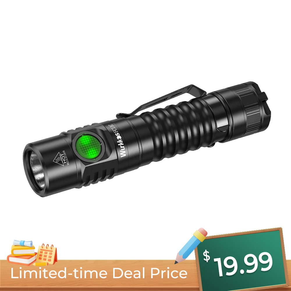 【New Release】TS10 MAX Nichia 519A 5000k＆ anduril 2.0 ,18650 portable flashlight with Maximum output 2500 lumens/157m/E-tail switch