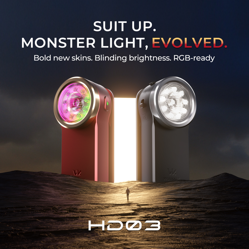 【 New Release】Wurkkos HD03 Clip Light, 680LM USB C Rechargeable Pocket Flashlight, with Spotlight/Floodlight(95 CRI)/RGB Lights/Magnet Inside/Buck Driver/ IPX6 Waterproof