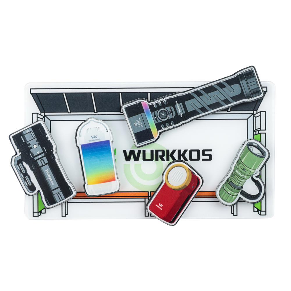 Wurkkos 6th Anniversary Fridge Magnet