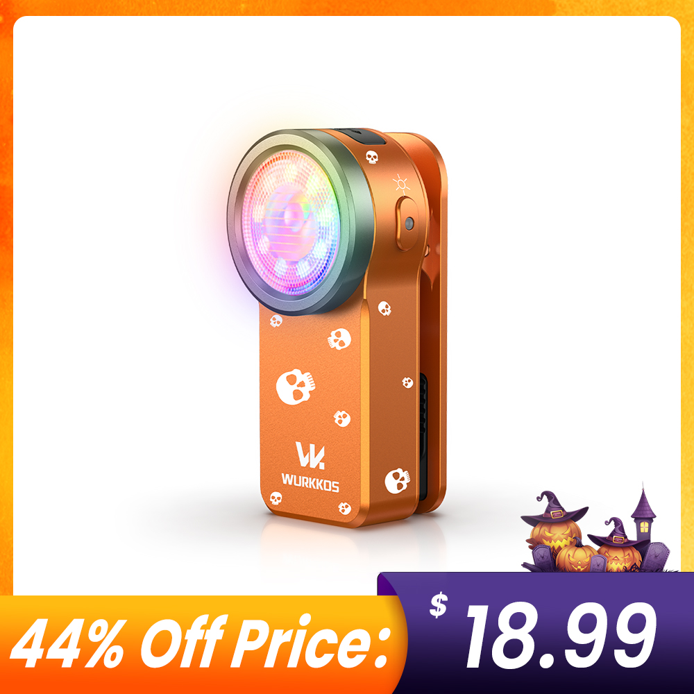 Wurkkos HD02 – 3200 Lm Quad-Beam Flashlight | Magnetic