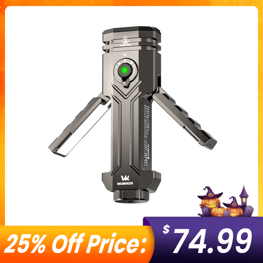 WURKKOS HD02 懐中電灯 クラウドファンディング先行発売品 WURKKOS HD02 懐中電灯 クラウドファンディング先行発売品