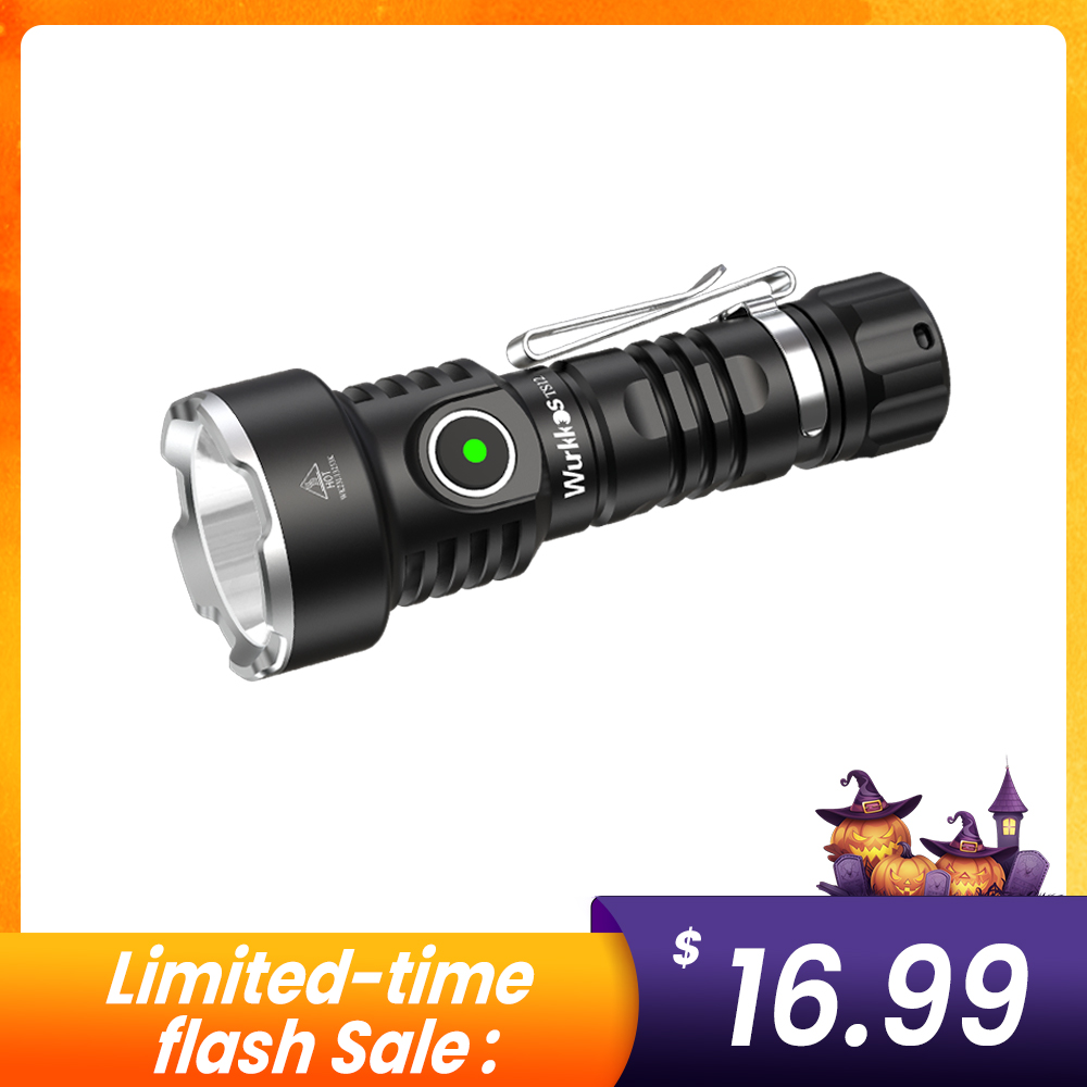 ライト・ランタン olight javelot & wurkkos TS12 Wurkkos TS12 SFT25R LED Mini Flashlight Rechargeable,1350