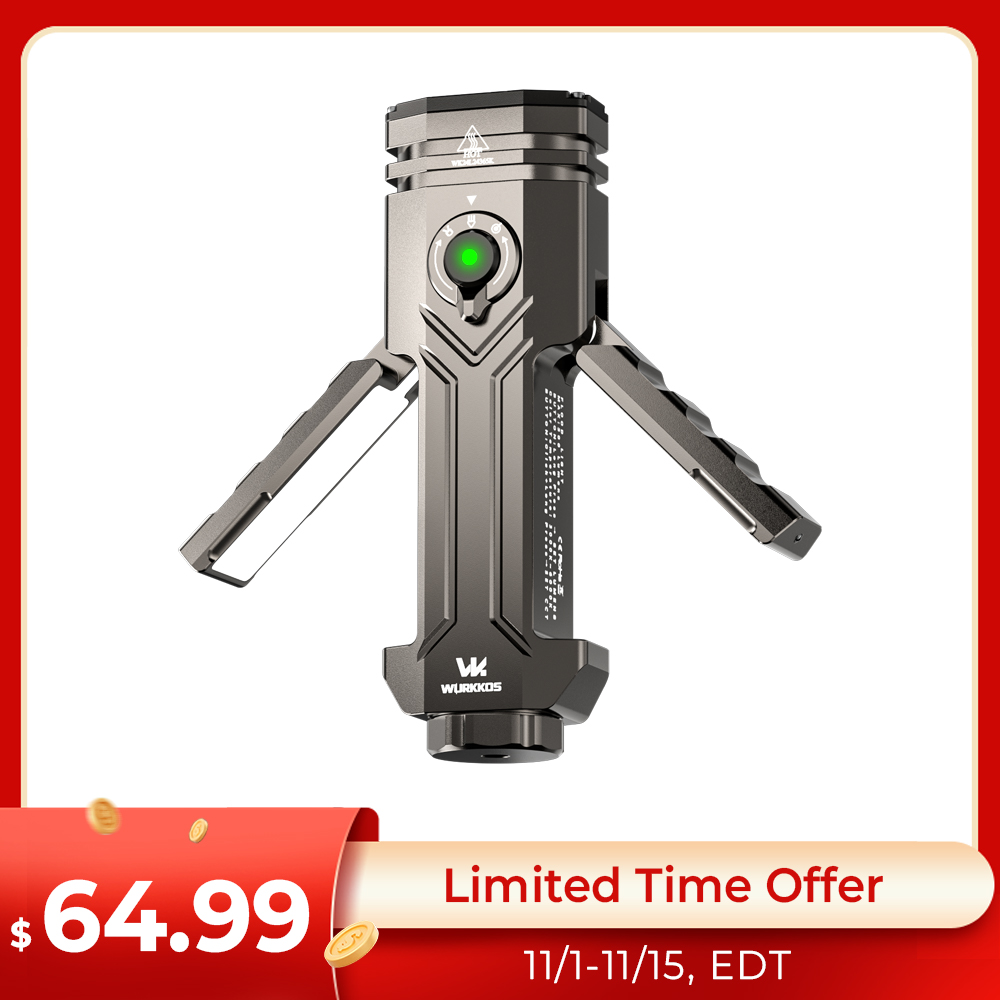 Wurkkos HD02 LEDライト UVライト 4-in-1ライト Wurkkos HD02 LEDライト UVライト 4-in-1ライト Wurkkos HD02 LED