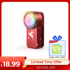 【 New product】Wurkkos HD03 Clip Light, 680LM USB C Rechargeable Pocket Flashlight, with Spotlight/Floodlight(95 CRI)/RGB Lights/Magnet Inside/Buck Driver/ IPX6 Waterproof