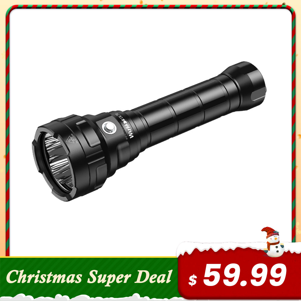 Wurkkos DL70 Dive Light | 13000LM, 100m Waterproof, Spotlight with
