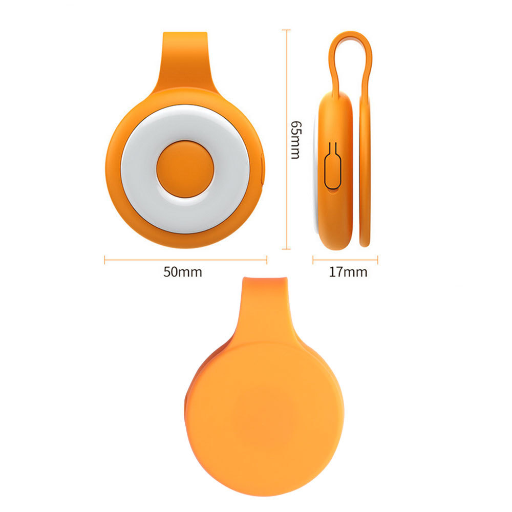 Mini Clip Flashlight with Magnetic Base -Compact Pocket EDC Light