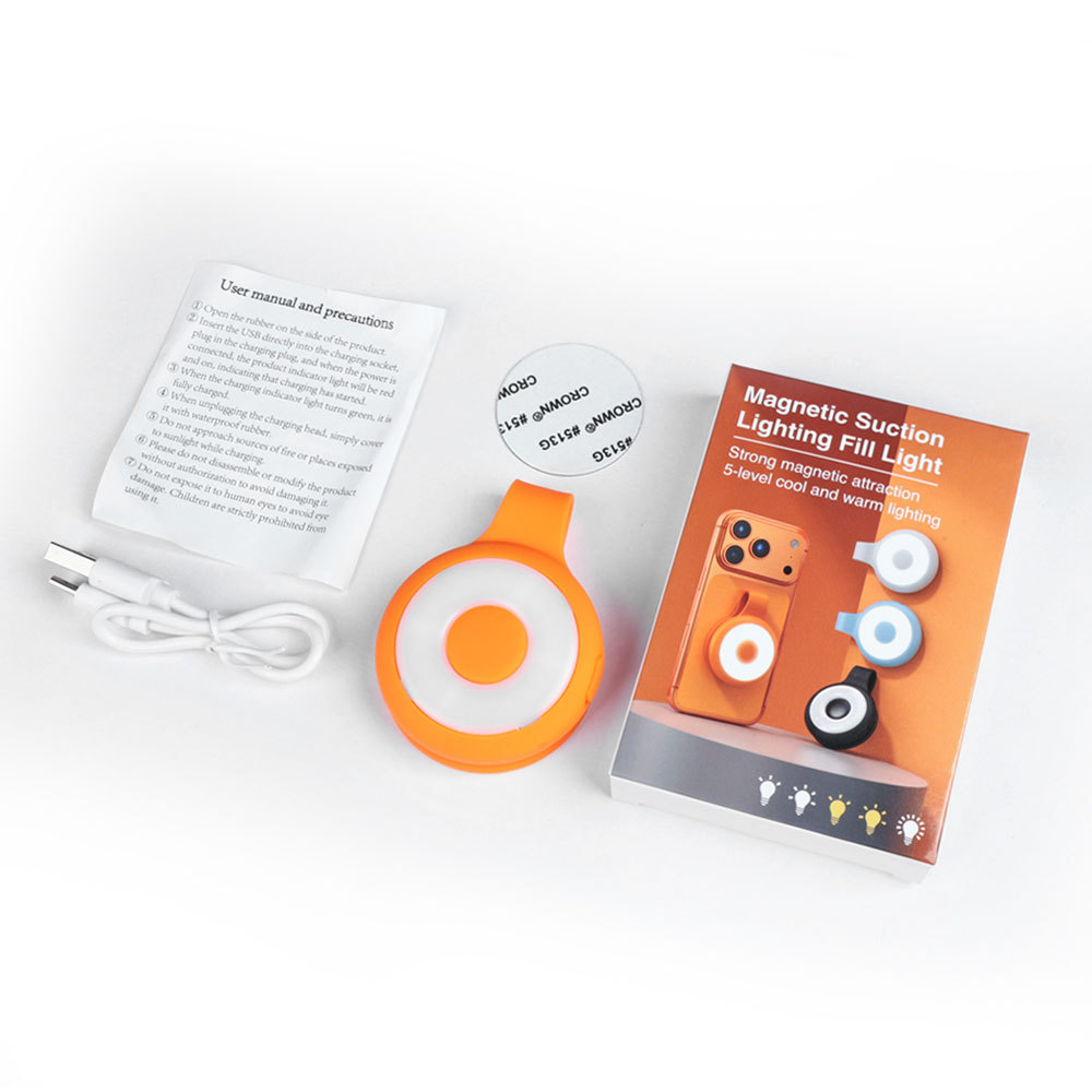 Mini Clip Flashlight with Magnetic Base -Compact Pocket EDC Light