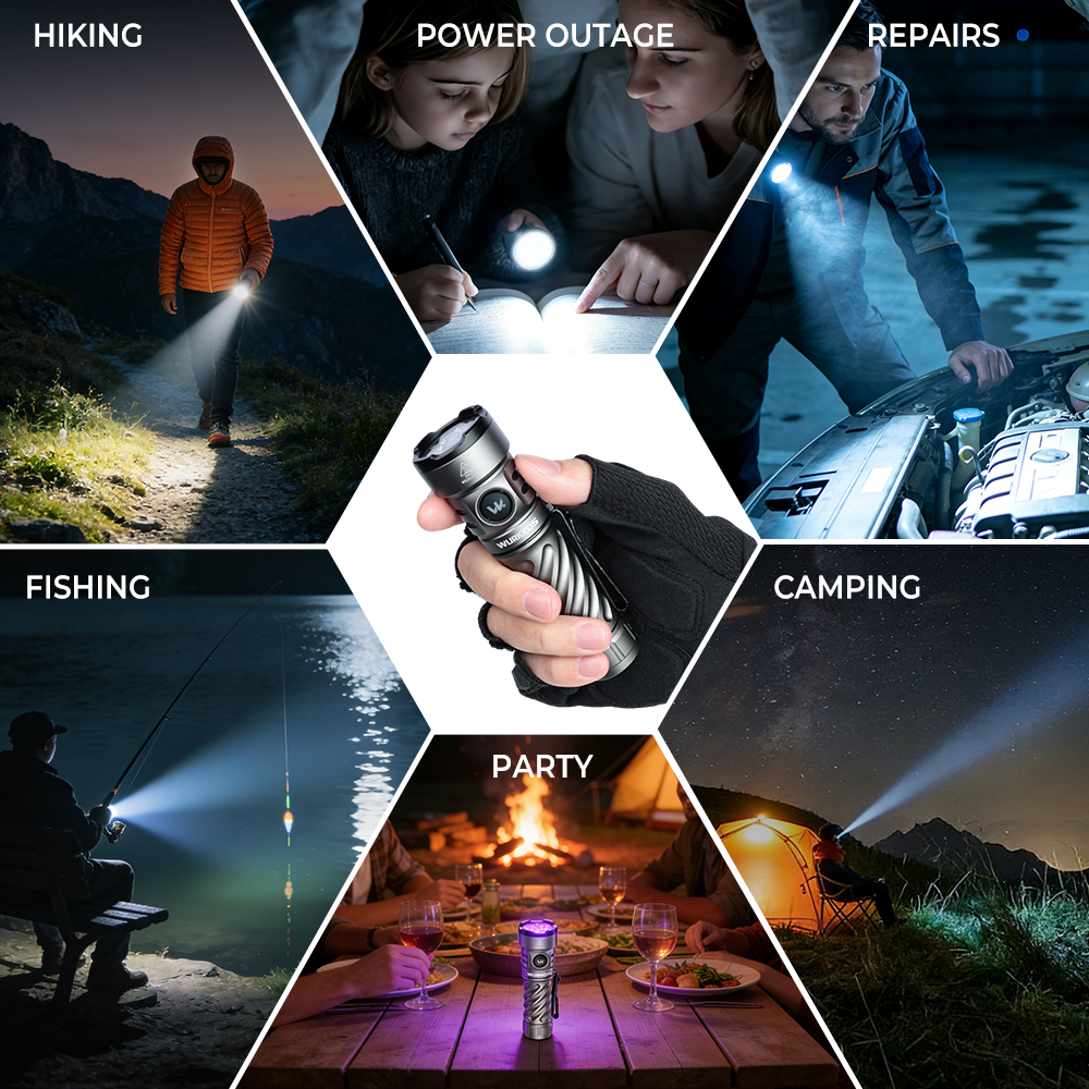 【New Release】Wurkkos TS26 Anduril EDC Flashlight, 3470 Lumens 197M, Boost driver, Reverse Charging＆IPX8, Magnetic tailcap