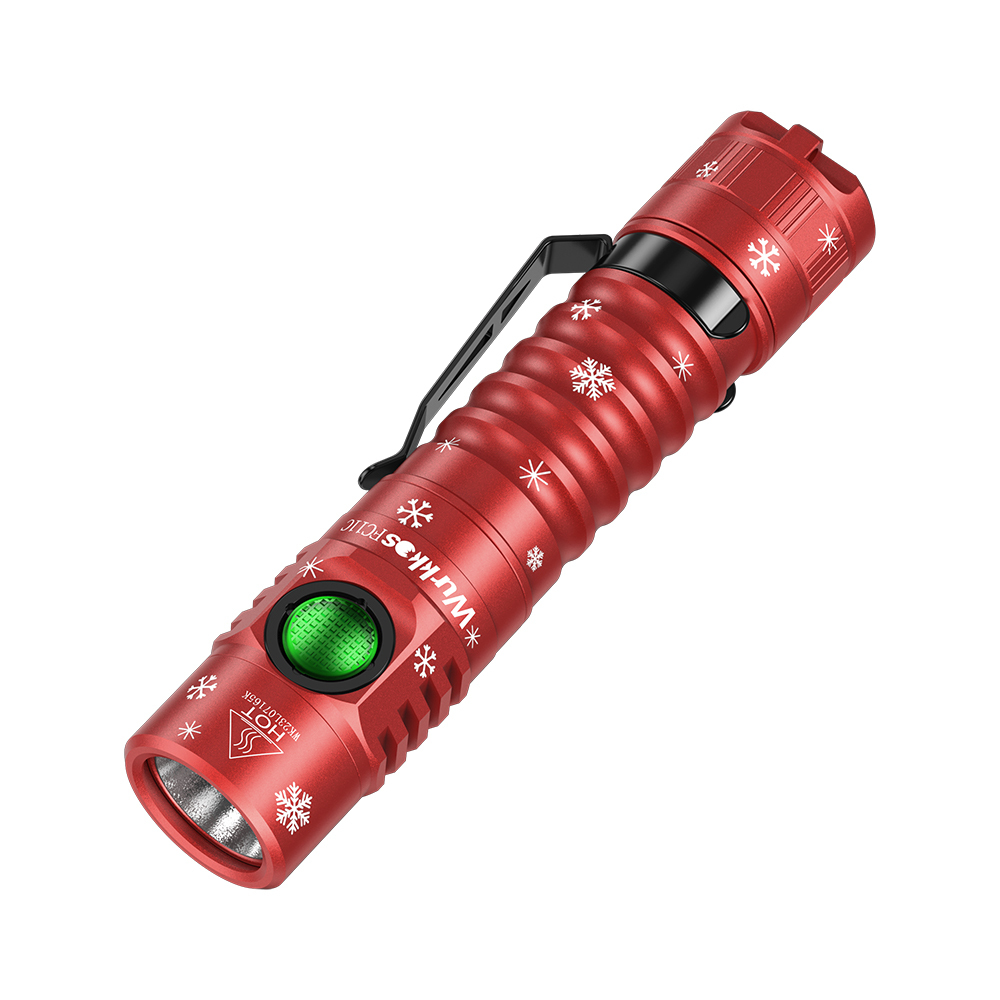 Wurkkos FC11C Nichia 519A Powerful 18650 Flashlight, USB C Rechargeable,Buck Circuit 1200Lumens with Magnetic Tail