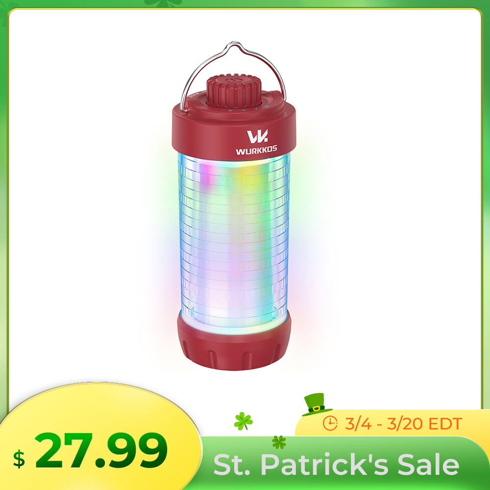 CL01 Camping Light – Adjustable Color Temp, Power Bank, 500 Lumens