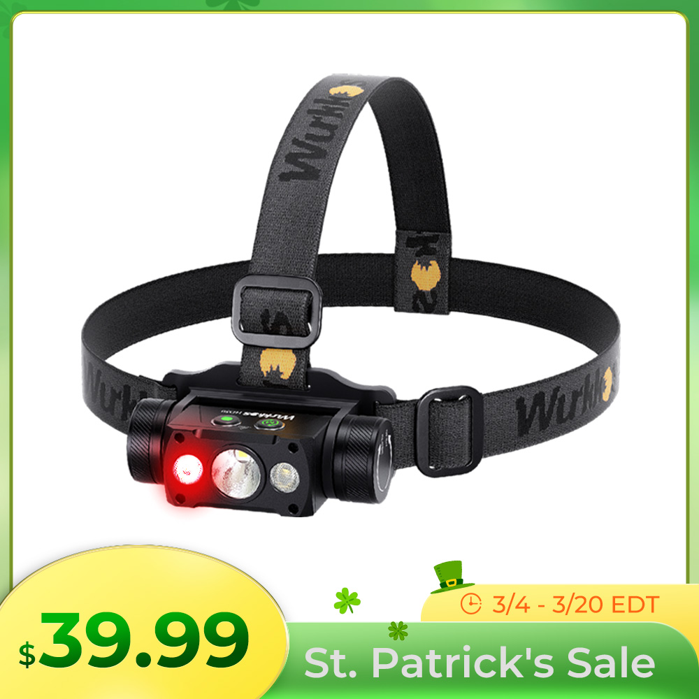 Wurkkos H25L Powerful 1000 Lumens Rechargeable Headlamp