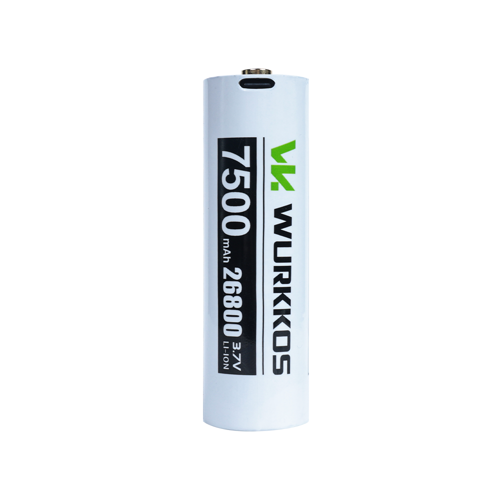 Wurkkos DL05 26800 7800mAh Rechargeable Battery