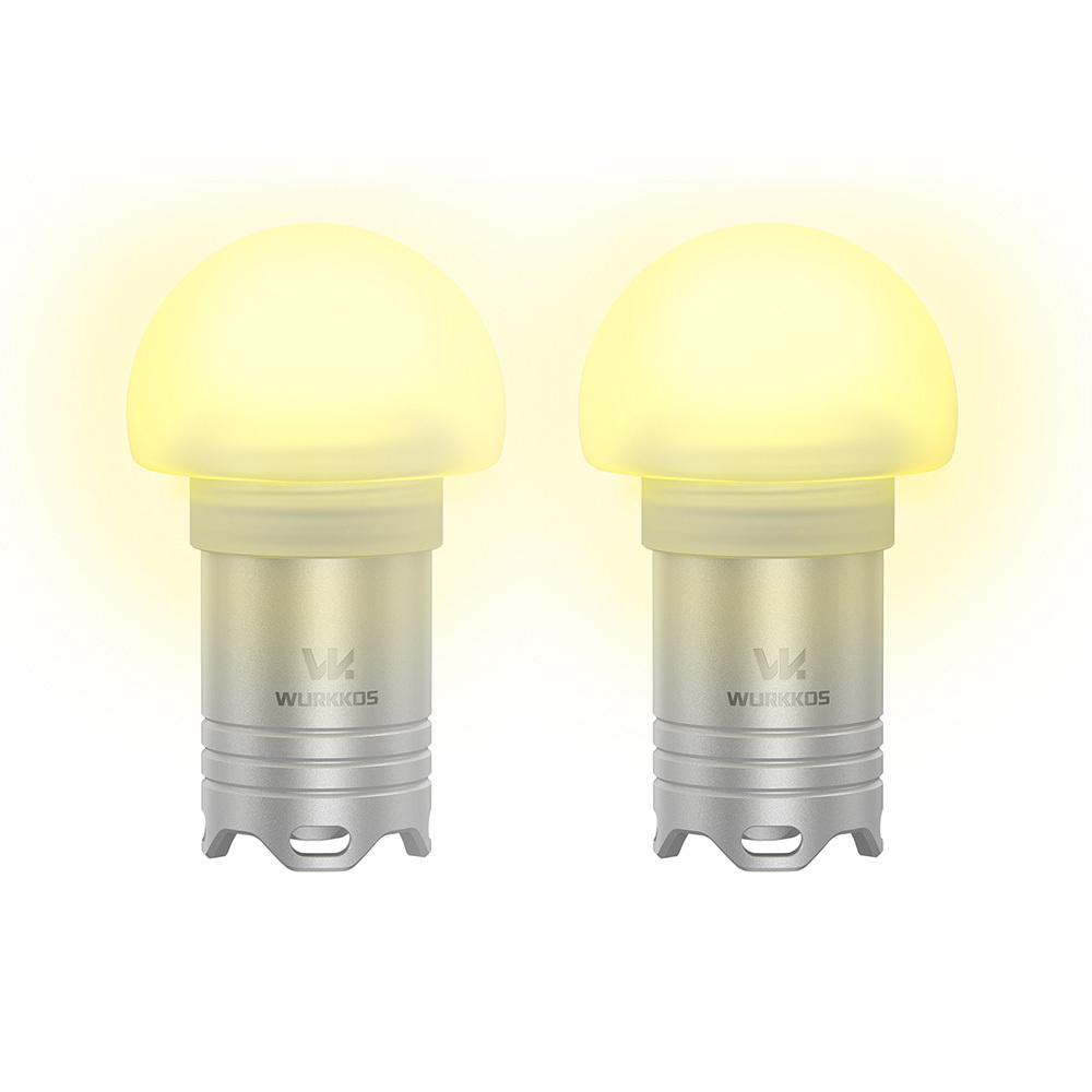 【New Release】Wurkkos DL04 RGB Signal Light – 9 RGB Modes, IPX8 Waterproof, Detachable Battery, Jellyfish Design for Camping, Diving ,Swimming & Emergency Visibility