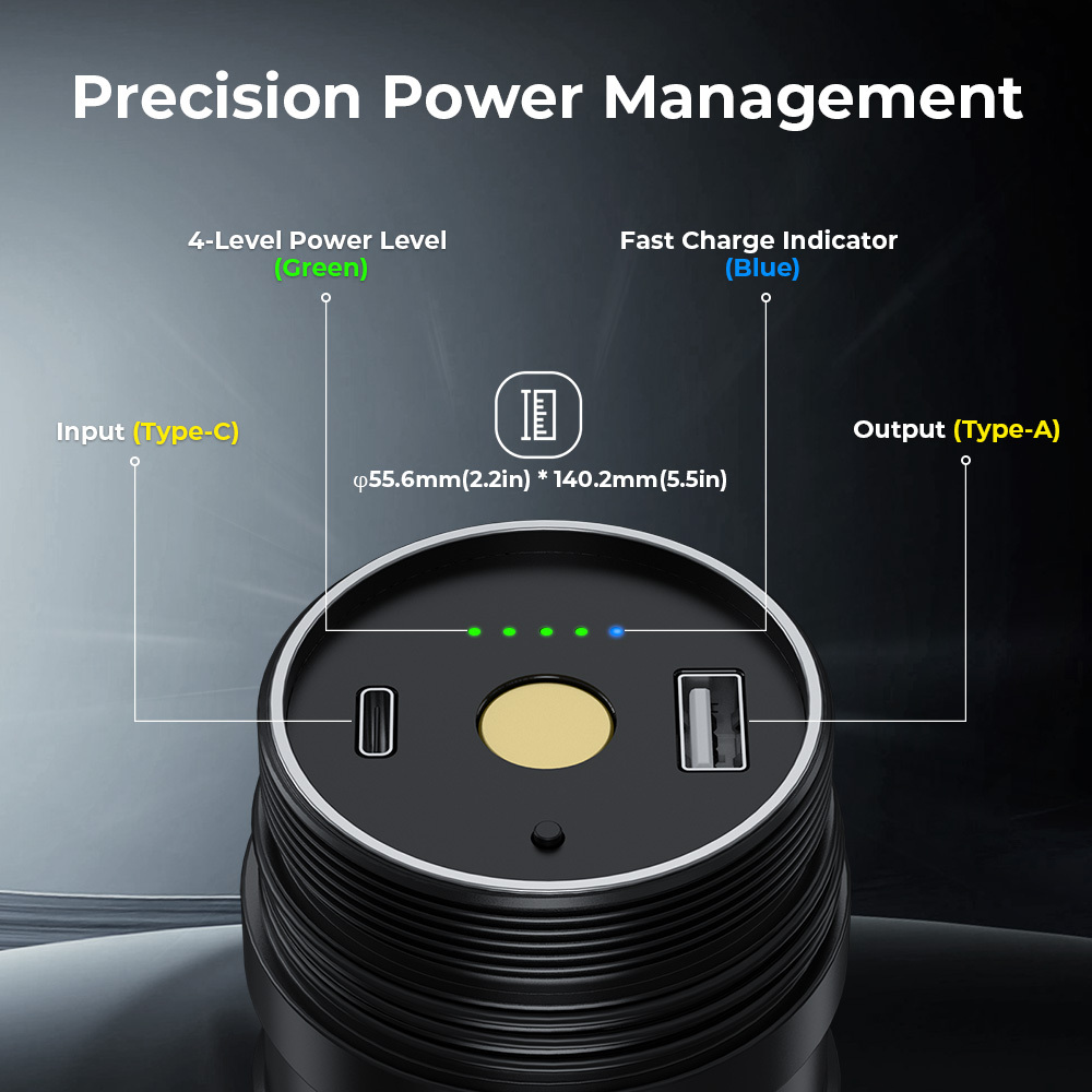 【New Release】Wurkkos D1 Technical Canister Dive Light – 6000LM Output, 500M Depth Rated, 32H Runtime & Precision 8° Narrow Beam