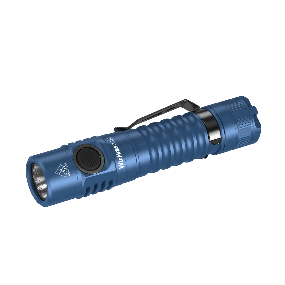 Wurkkos FC11C Nichia 519A Powerful 18650 Flashlight, USB C Rechargeable,Buck Circuit 1200Lumens with Magnetic Tail