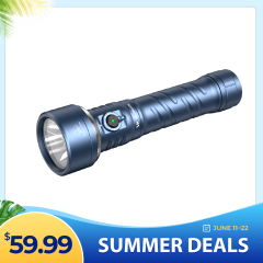 Wurkkos TS27 | 3200LM Multi-Mode Flashlight with Lantern & RGB, 845m Throw, 3000–6000K CCT, 300-Hour Runtime, Power Bank