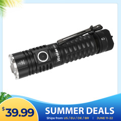 Wurkkos TS22 XHP70.3 LED Flashlight, 4500 Lumen and High CRI, Magnetic Tail, Reverse Charging, USB-C Rechargeable