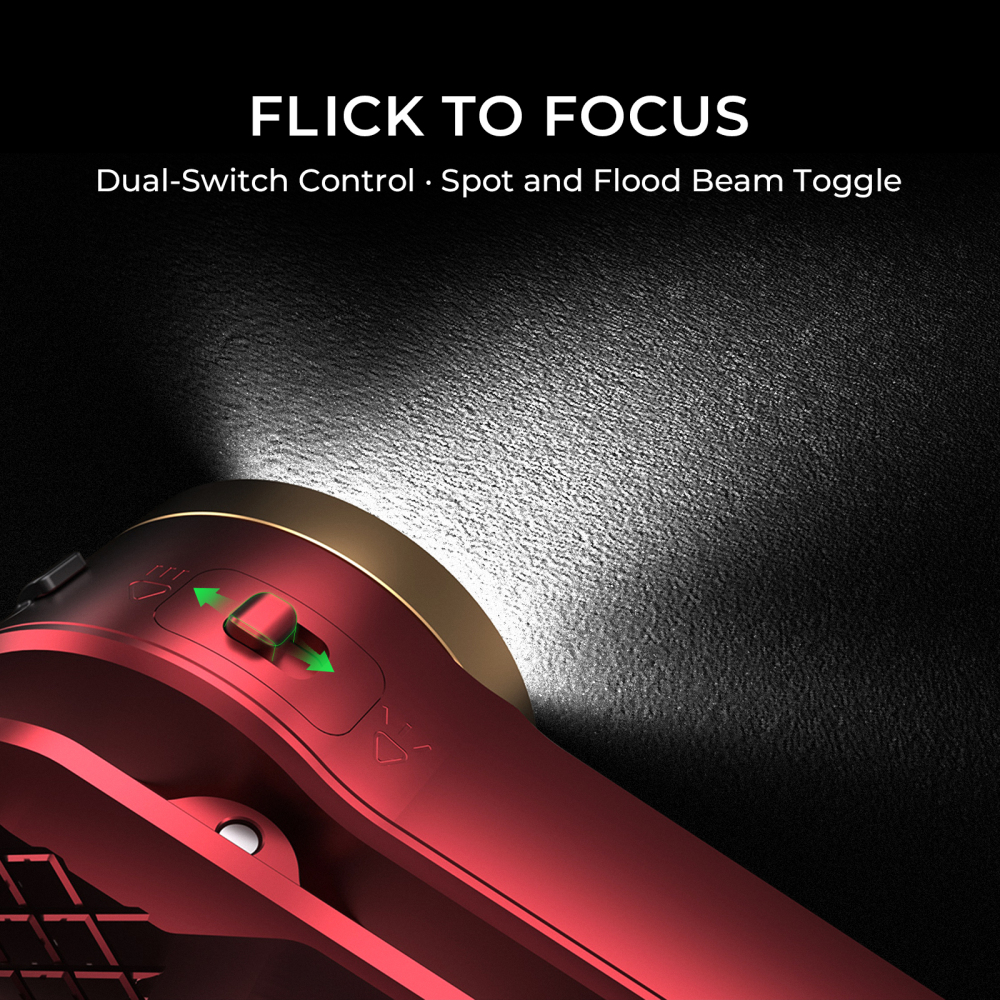 【 Local warehouse】Wurkkos HD03 Clip Light, 680LM USB C Rechargeable Pocket Flashlight, with Spotlight/Floodlight(95 CRI)/RGB Lights/Magnet Inside/ IPX6 Waterproof