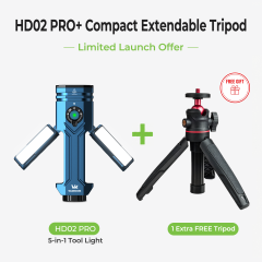 HD02 PRO+ Extendable Tripod