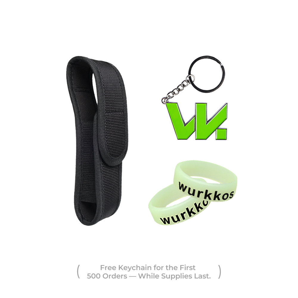Free Gifts】Flashlight Holster + Fluorescent Rings + Anniversary Coin