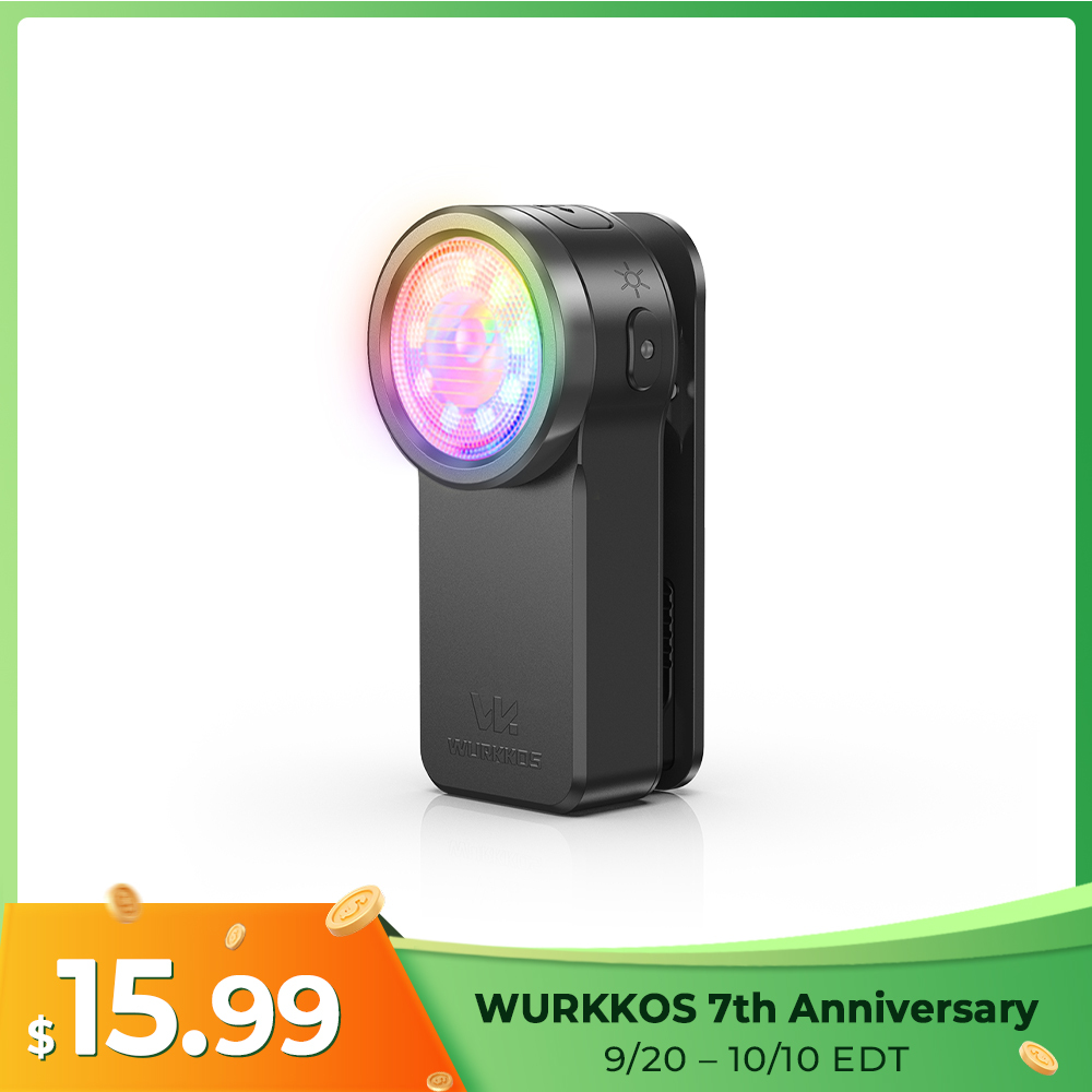 Wurkkos HD03 iF Design Award Clip Light – 680LM USB‑C Rechargeable EDC Flashlight with Spotlight, Floodlight (95 CRI), RGB, Magnet & Constant Current Driver