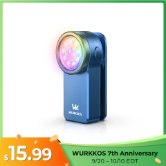 Wurkkos HD03 iF Design Award Clip Light – 680LM USB‑C Rechargeable EDC Flashlight with Spotlight, Floodlight (95 CRI), RGB, Magnet & Constant Current Driver