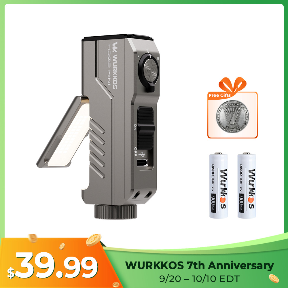 Wurkkos HD02MINI EDC Flashlight – Pocket-Sized Tool Light