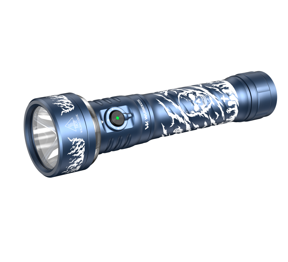 Wurkkos TS27 | 3200LM Multi-Mode Flashlight with Lantern & RGB, 845m Throw, 3000–6000K CCT, 300-Hour Runtime, Power Bank