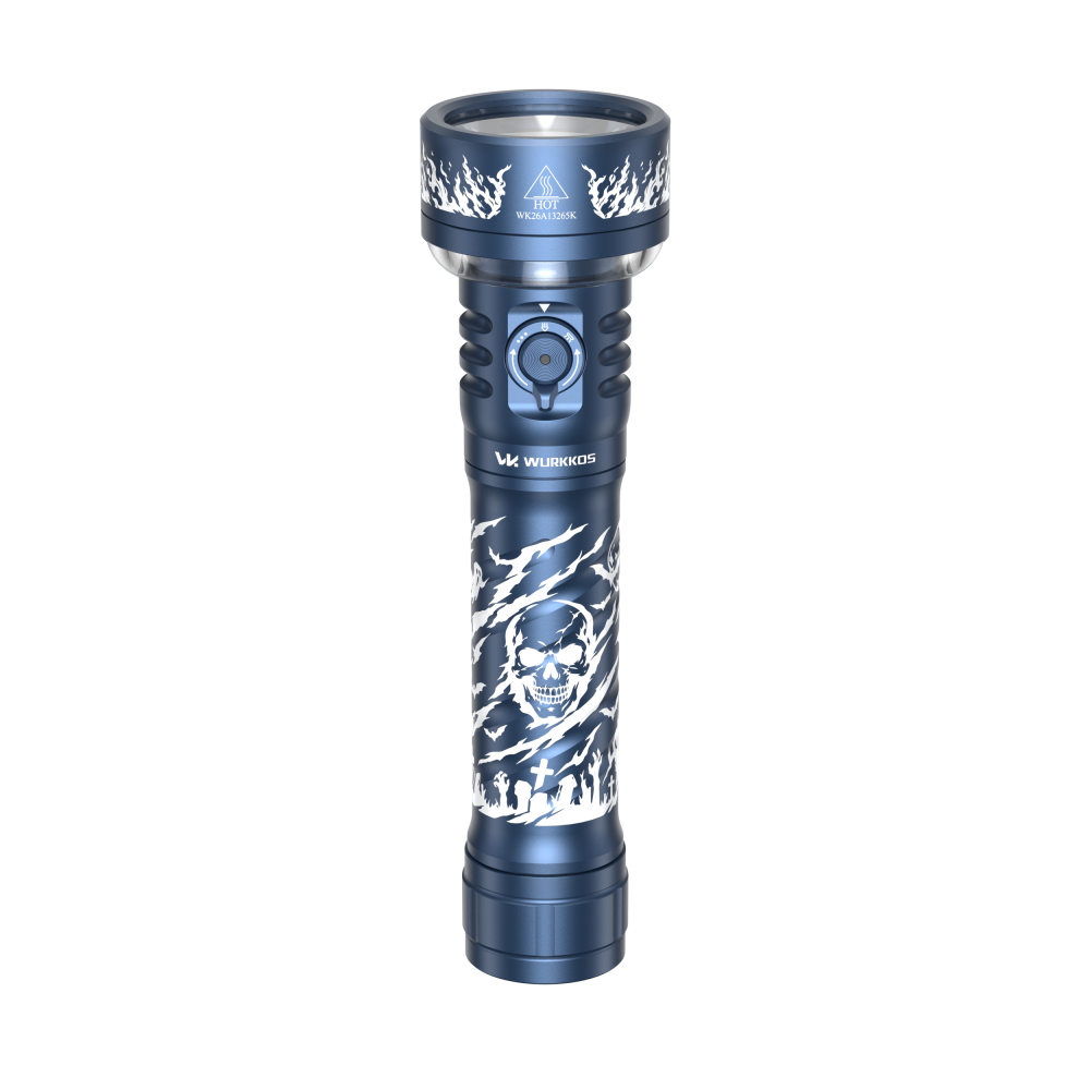 Wurkkos TS27 | 3200LM Multi-Mode Flashlight with Lantern & RGB, 845m Throw, 3000–6000K CCT, 300-Hour Runtime, Power Bank