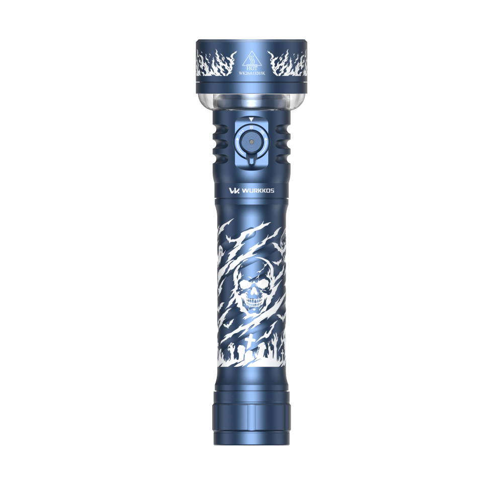 Wurkkos TS27 | 3200LM Multi-Mode Flashlight with Lantern & RGB, 845m Throw, 3000–6000K CCT, 300-Hour Runtime, Power Bank