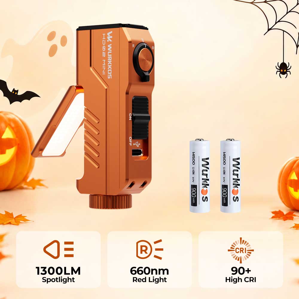 Wurkkos HD02MINI EDC Flashlight – Pocket-Sized Tool Light
