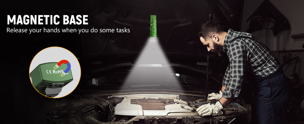 Wurkkos HD01 PRO Flat EDC Flashlight, 365nm UV, Green Laser, White Flood LED, RGB Side Light, Magnetic Tail