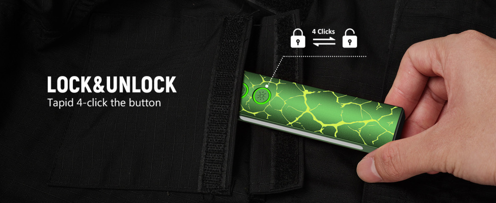 Wurkkos HD01 PRO Flat EDC Flashlight, 365nm UV, Green Laser, White Flood LED, RGB Side Light, Magnetic Tail