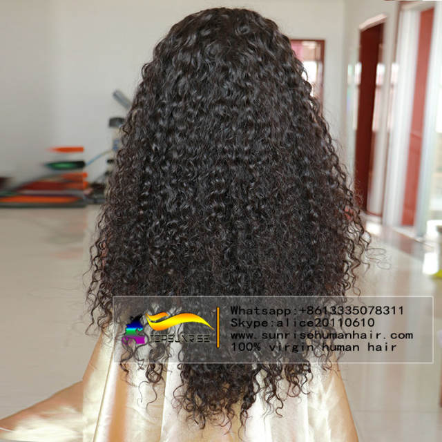Big Discount 200% density silk base full lace human  hair wig glueless, 4x4 silk base full lace wig curly small/medium/large cap,ready to ship!