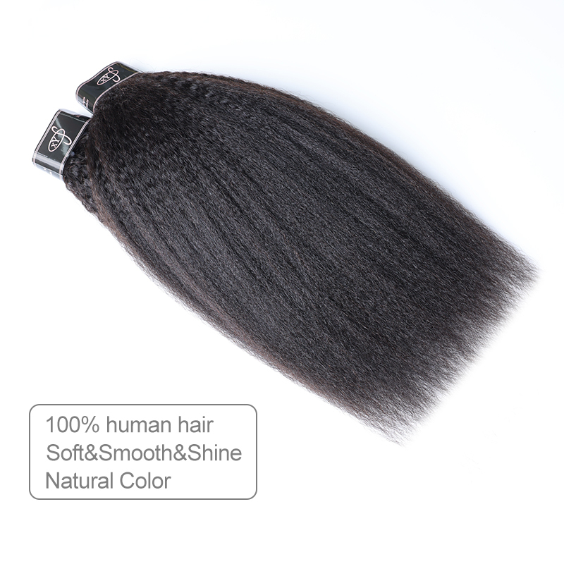 Beauty Natrual Raw Indian Hair Kinky Straight Bundles