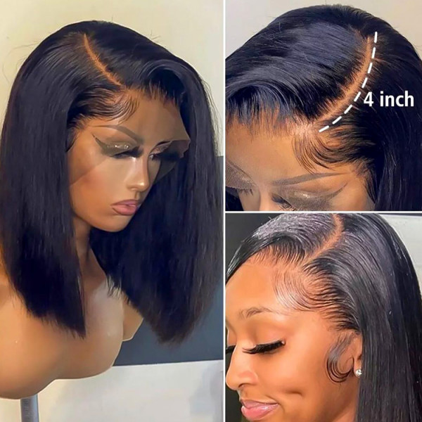 XYS Hair 13*4 Lace Frontal Bob Wigs