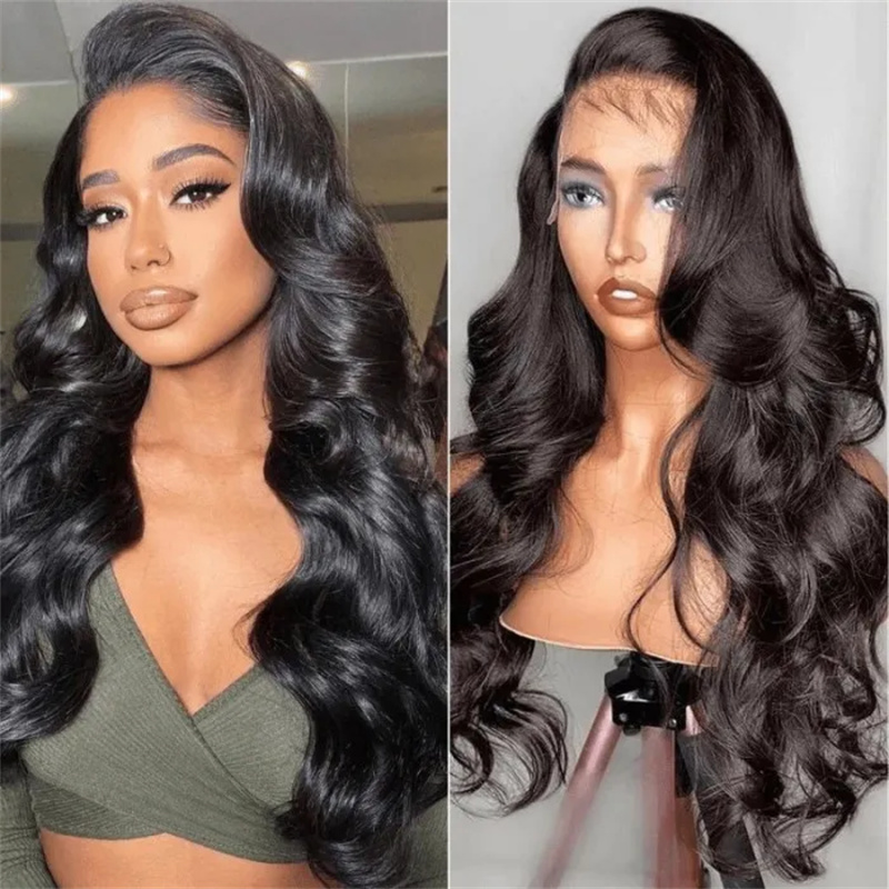 Body Wave HD Lace Frontal Wigs With Baby Hair