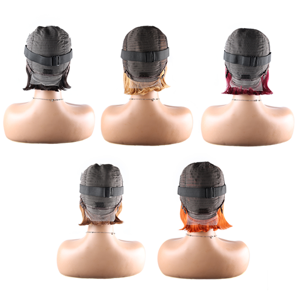 XYS Hair  ShaXuan Frontal Colored Bob  Wigs Short Cut Wig