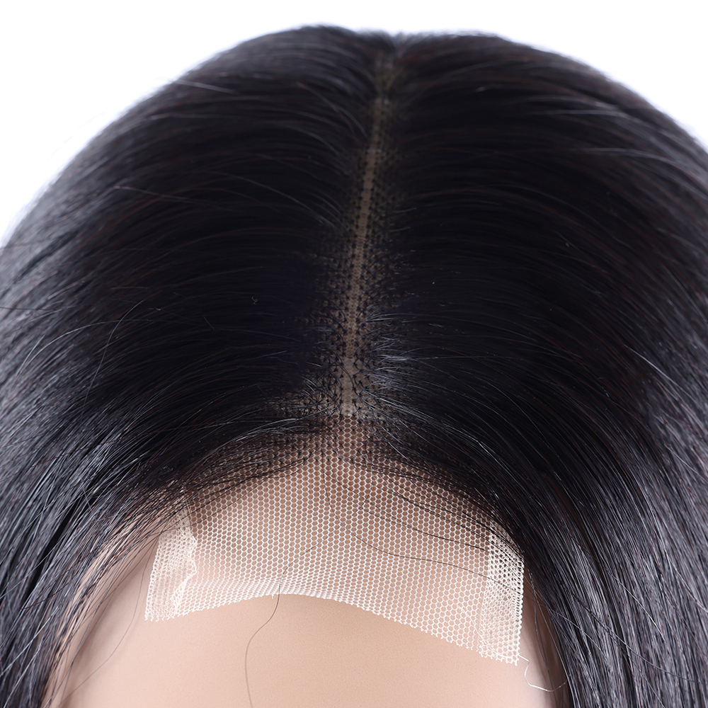 XYS Hair  Double Drawn 2x6 Closure Colored Bob  Wigs 200%  Density Without Short Hair