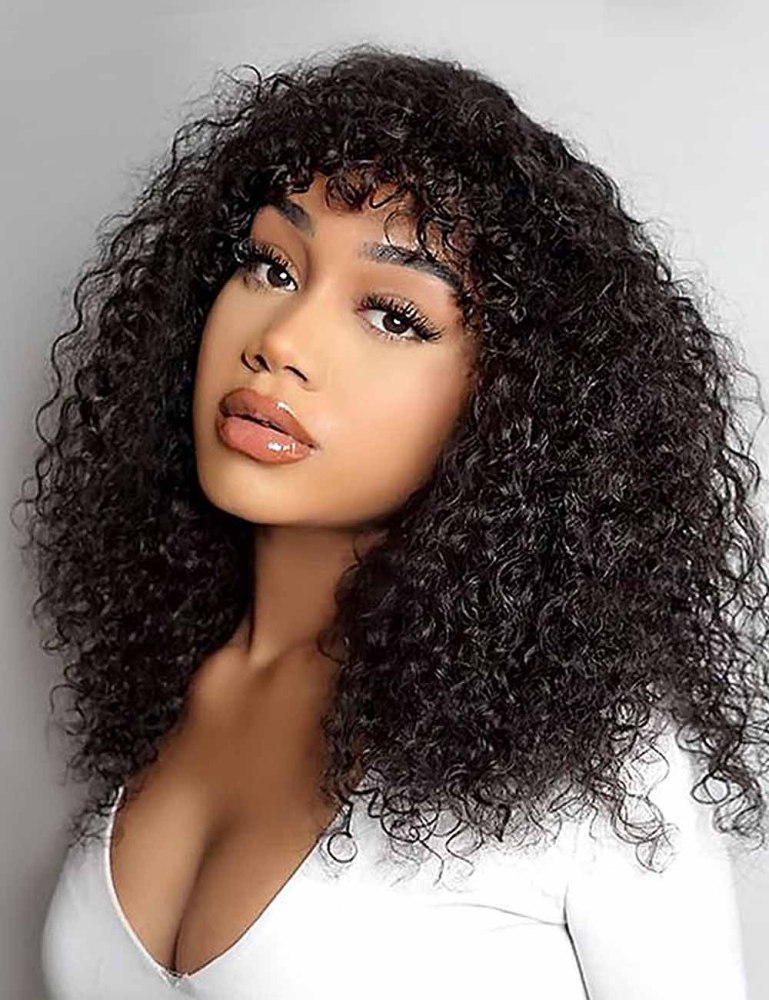 Nature  Bob Lace Frontal Wigs 180% Density Italian Curly