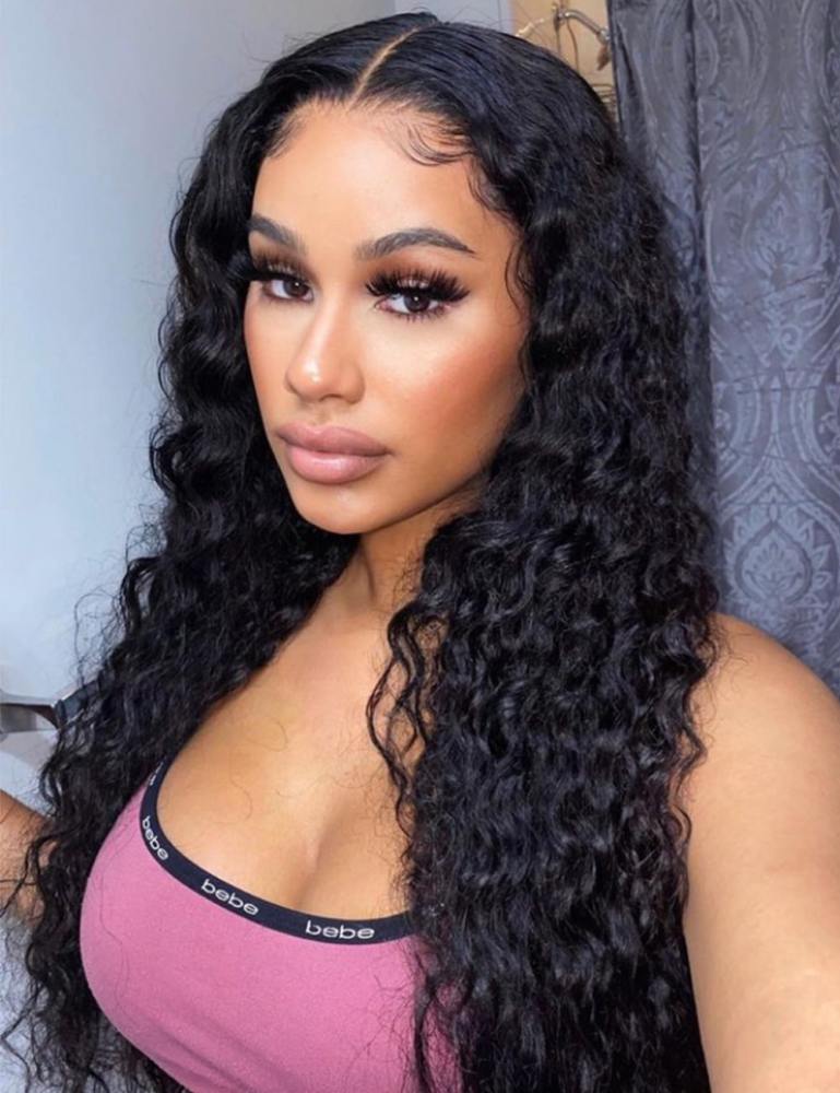 Hot Sale Deep Wave  Human Hair HD Lace Front Wigs