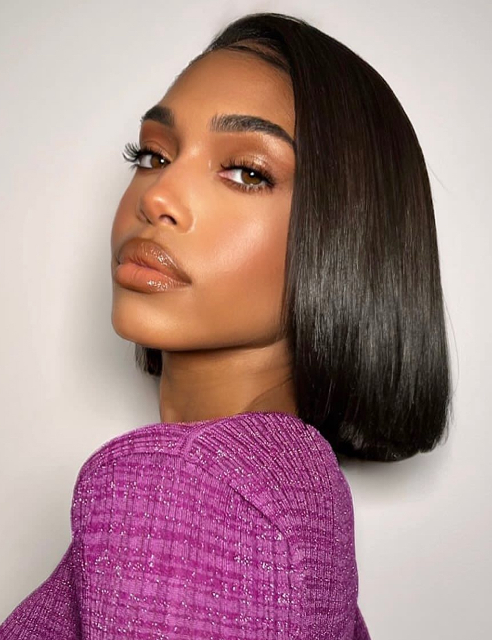 XYS Hair Straight Human Hair 5x5 HD Lace Cloure Wig 180% Density
