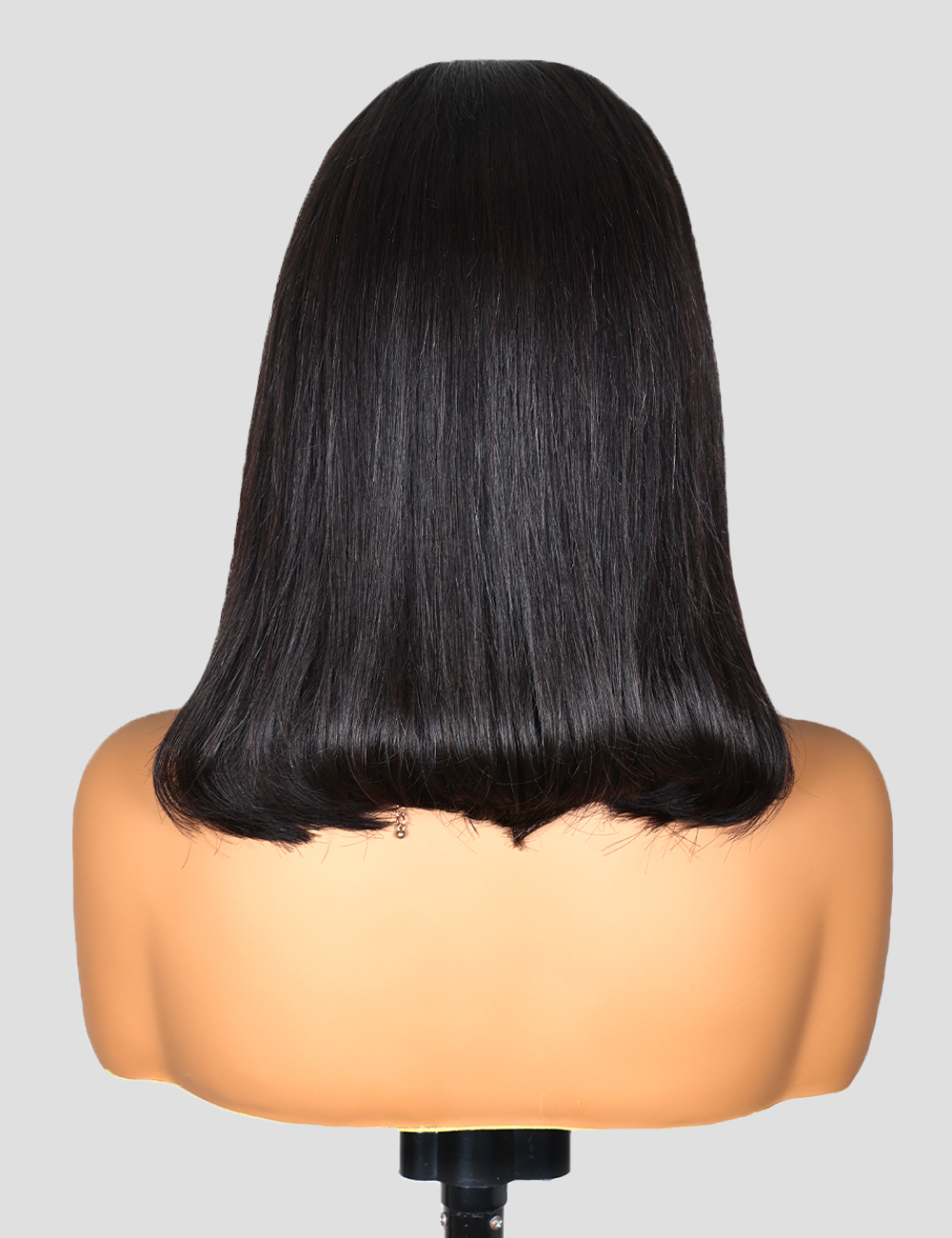 XYS Hair Straight Human Hair 5x5 HD Lace Cloure Wig 180% Density