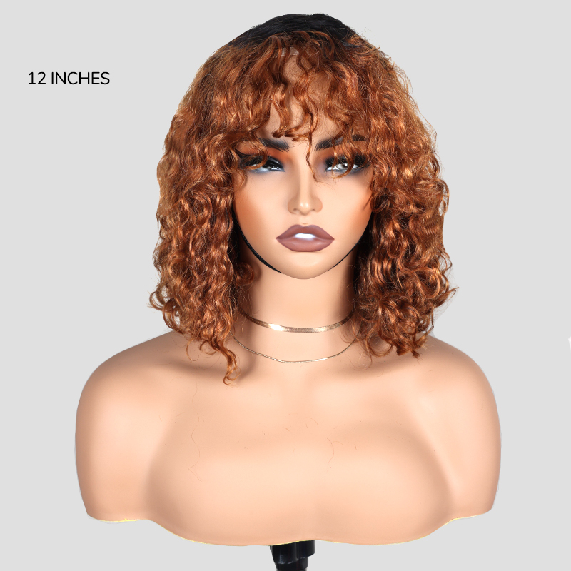 glueless curly human hair wigs​