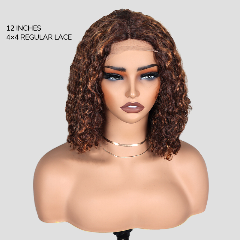 14 inch water wave wig