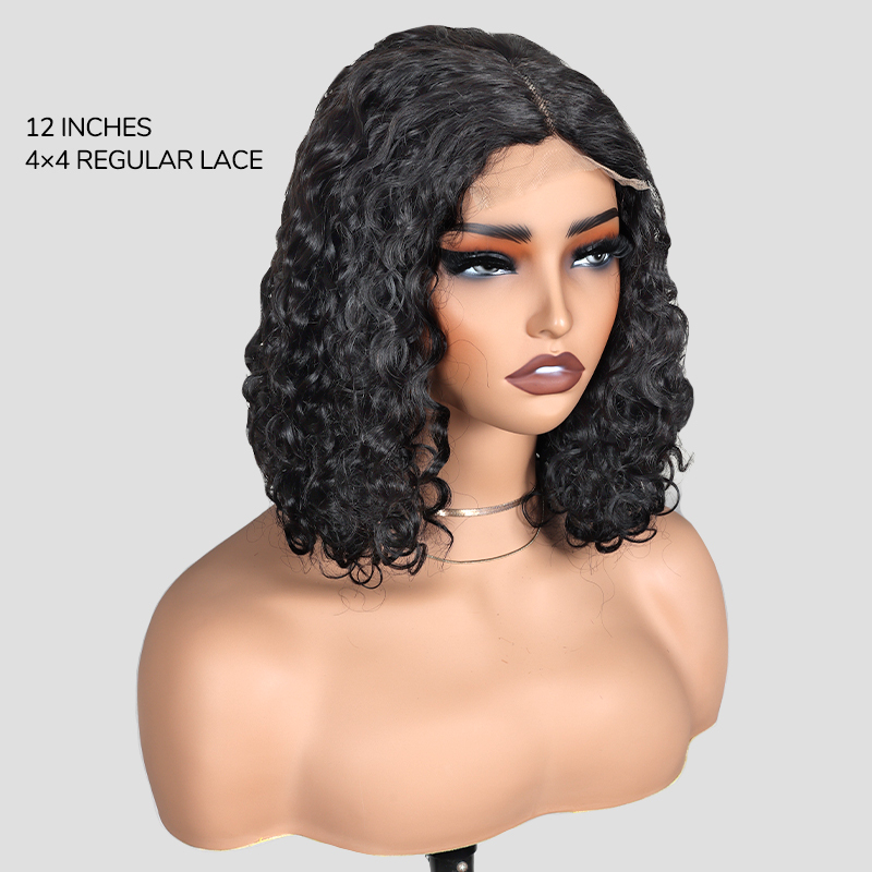 curly water wave wig
