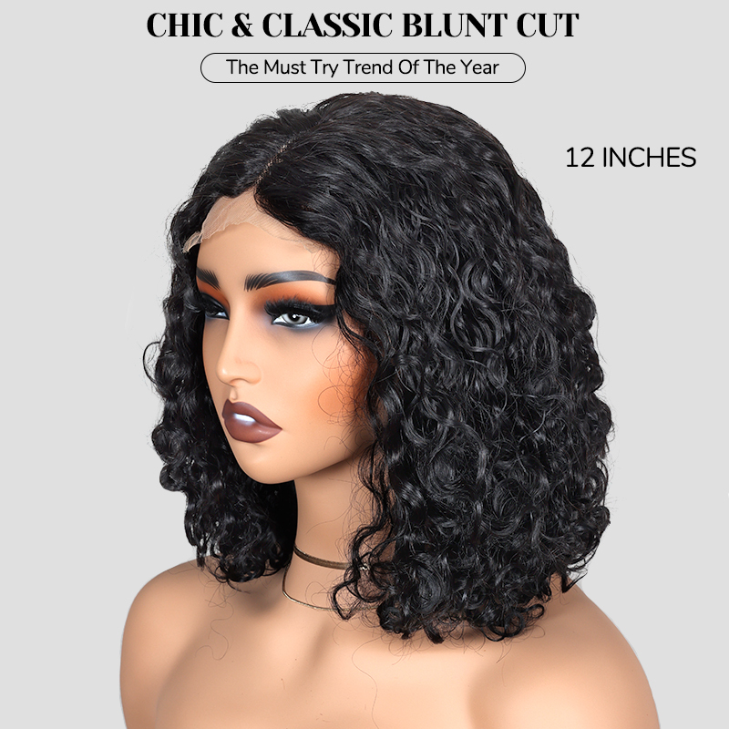 black water wave wig