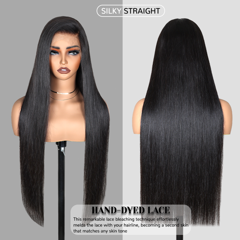 XYS Hair 9x6 HD Lace Straight Glueless Ready to Wear Human Hair Wigs